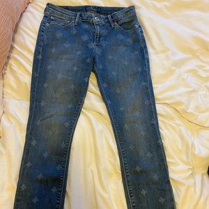Lucky Brand Patterned Jeans